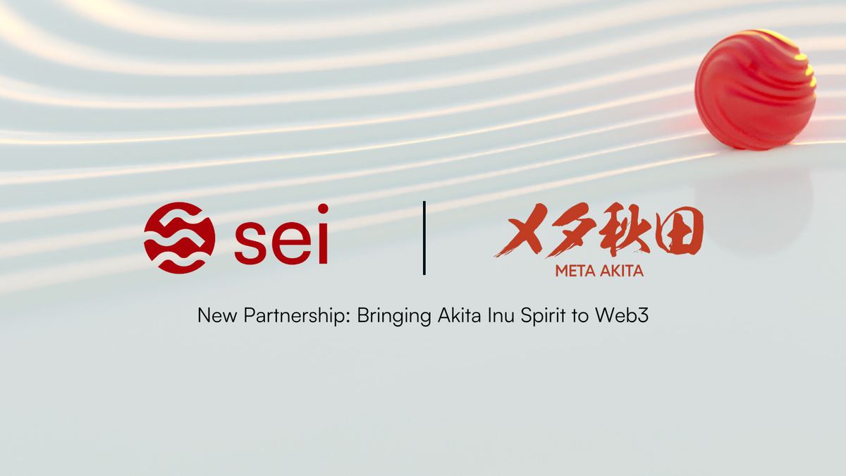 Sei and Meta Akita Forge Partnership to Introduce Akita Inu to Web3