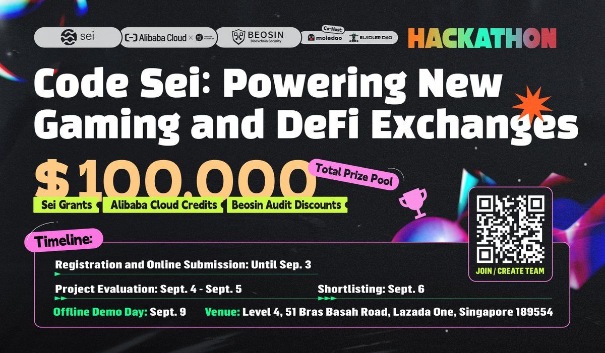 Ready, Set, Code! Sei's Gaming and DeFi Hackathon Opens for Registration