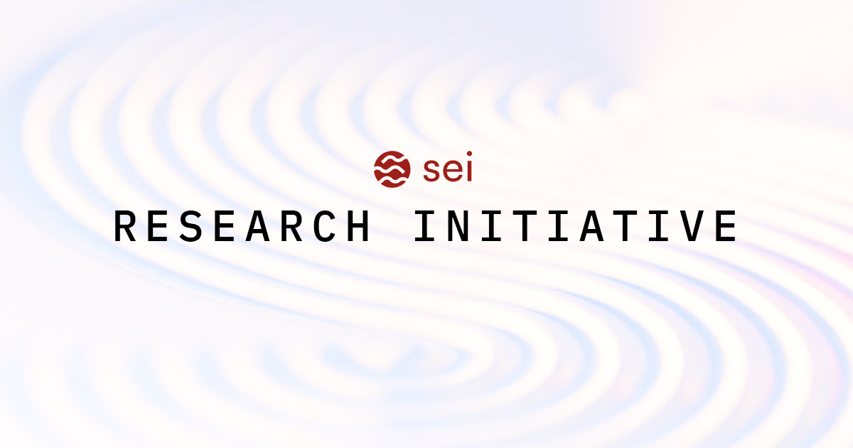 Introducing the Sei Research Initiative