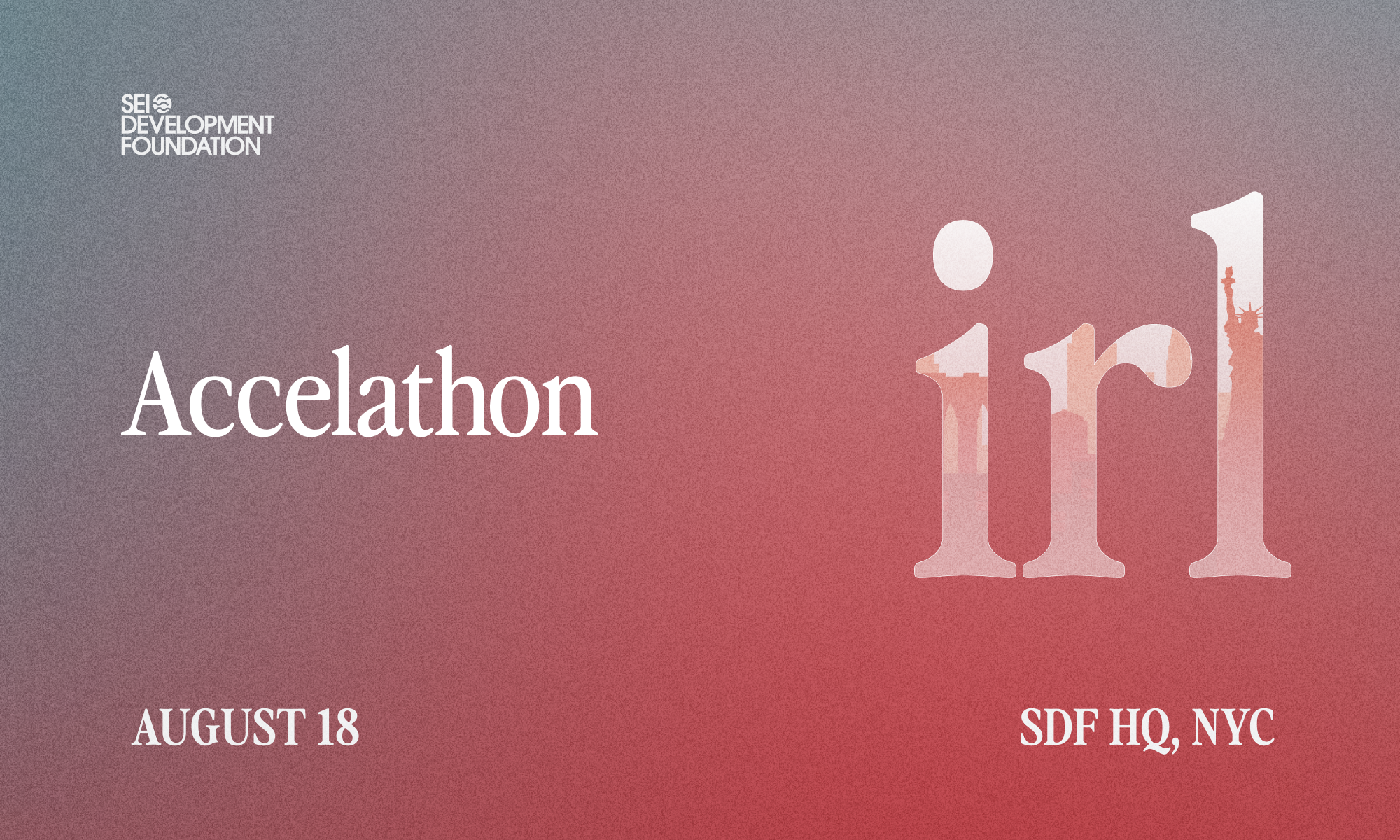 Accelathon IRL: In-Person AI Day and an Extended Deadline
