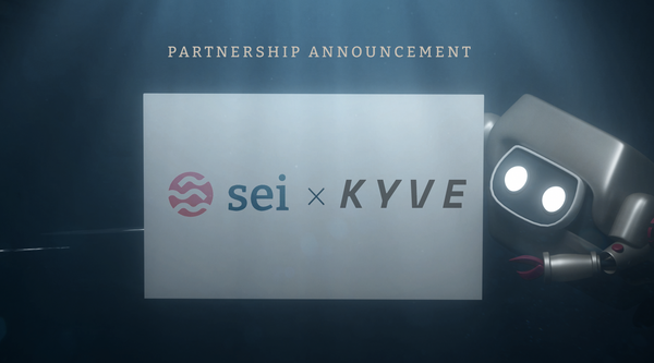 Sei has partnered with KYVE to enable data feed and storage solutions