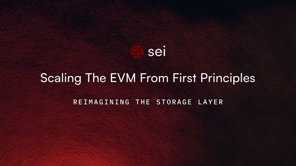 Scaling the EVM from First Principles:  Reimagining the Storage Layer