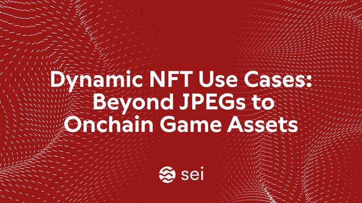 Dynamic NFT Use Cases: Beyond JPEGs to Onchain Game Assets